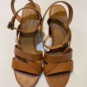 Soludos tan leather sandals